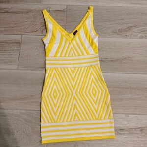 Geometric Bandage Dress
